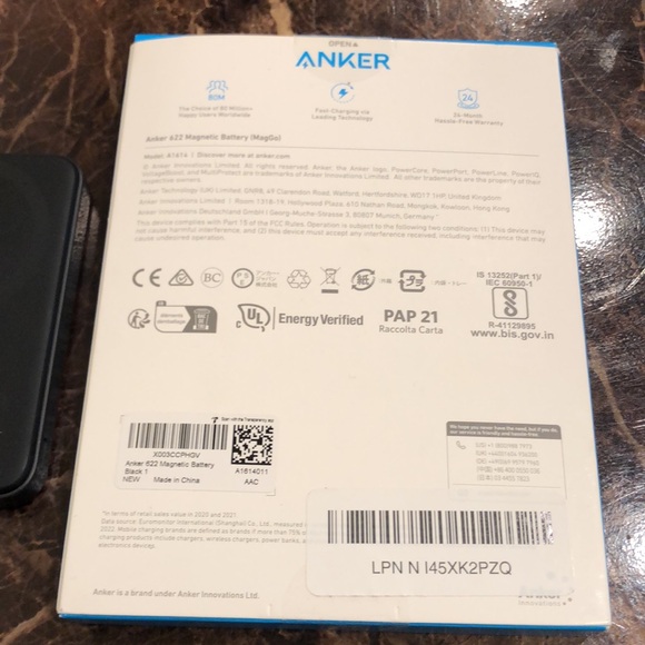 Baker 622 magnetic battery black used - Picture 3 of 3